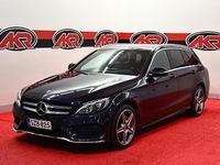 Käytetty Mercedes C200 Business 136 HP (100 kW) 2017 Sininen Farmari