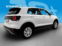 Käytetty VW T-Cross 95 HP (69 kW) 2020 Valkoinen Katumaasturi