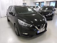 Käytetty Nissan Micra Acenta 90 HP (66 kW) 2018 Musta Viistoperä
