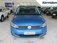 Käytetty VW Touran Comfortline 116 HP (85 kW) 2019 Sininen Tila-auto