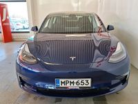 käytetty Tesla Model 3 Long Range - 3kk lyhennysvapaa - Refresh, Deep Blue Metallic ulkoväri - Ilmainen kotiintoimitus!