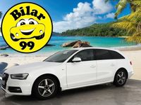 käytetty Audi A4 Avant TDI Edition 2,0 TDI clean diesel 140 kW quattro S tronic S-Line * Webasto / Nahka-Alcantara / Vetokoukku / Sähköluukku / P-Tutkat! * - *OSTA NYT, MAKSA TOUKOKUUSSA!* -