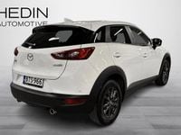 Käytetty Mazda CX-3 Optimum 120 HP (88 kW) 2017 Valkoinen Katumaasturi