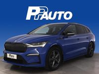 Käytetty Skoda Enyaq iV SportLine 194 kW (265 HP) 2022 Sininen Katumaasturi