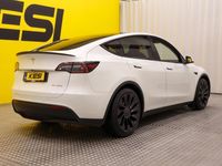 käytetty Tesla Model Y Performance AWD / sis. ALV / AMD Ryzen / Ilmalämpöpumppu / Autopilot / Premium audio / Tuplalasit / Tehdastakuu