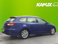 Käytetty Seat Leon ST Ecomotive 116 HP (85 kW) 2019 Sininen Farmari
