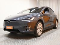 käytetty Tesla Model X Long Range AWD 7-ist ** Nahkasisusta / FSD / Premium audio / Ilma-alusta / Lämmitin / Koukku / ALV **