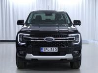 käytetty Ford Ranger Double Cab Limited 2,0 EcoBlue 205hv A10 **Juuri tullut / ALV / Nahat / Navi / 360 / Suomi-Auto**