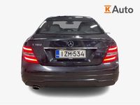 Käytetty Mercedes C180 AMG line 156 HP (114 kW) 2012 Musta Coupe - kaksiovinen