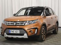 käytetty Suzuki Vitara 1,6 VVT 4WD GLX 6AT** 2.om Suomi-auto / Merkkihuollettu / Adapt.cruise / Lohkolämmitin / Navi / KeyLessGo / P.kamera **