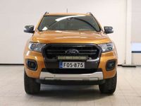 käytetty Ford Ranger Double Cab 2,0 TDCi 213 hp A10 4x4 Wildtrak N2G - ALV, Tehdastakuu, 5-paikkainen KKA, Webasto, Lavakate, Lisävalot, Vetokoukku, Navigointi, Suomi-auto, Neliveto jne.