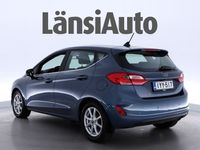 käytetty Ford Fiesta 1,0 EcoBoost 125hv A7 Titanium 5-ovinen ** Lämmitettävä tuulilasi / Android auto & Apple Car Play / Adaptiivinen. Vak. Nop. Säädin / Peruutus kamera ja P. Tutkat / Avaimeton käynnistys ja kulku ** ***