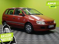 Käytetty Mitsubishi Space Star 98 HP (72 kW) 2002 Punainen Tila-auto