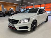 käytetty Mercedes A180 AMG ** Juuri tullut! / Panorama / Sporttipenkit / Peruutuskamera / Nahka-alcantara / Cruise **