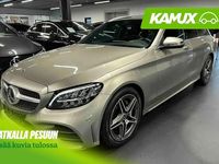 Käytetty Mercedes C220 AMG line 194 HP (142 kW) 2019 Hopea / harmaa Farmari