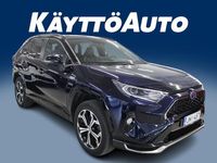 Käytetty Toyota RAV4 Hybrid Premium 306 HP (225 kW) 2021 Sininen Katumaasturi