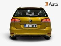 Käytetty VW Golf VII Comfortline 110 HP (80 kW) 2017 Keltainen Farmari