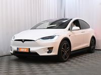 käytetty Tesla Model X Long Range AWD 6p ** ALV / 1-om / Ilma-alusta / Autopilot / Koukku / Lasikatto / Alcantara sisäkatto / Premium Audio **
