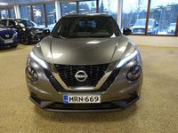 Käytetty Nissan Juke N-Connecta 114 HP (83 kW) 2025 Musta Katumaasturi