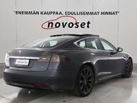 käytetty Tesla Model S 75D *3.99% KORKO!* *VÄHÄN AJETTU! GEN 3 / SIVUKAMERAT / ESILÄMMITYS PUHELINOHJAUKSELLA / PANORAAMA / ILMA-ALUSTA / 21"!*