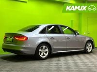 Käytetty Audi A4 S-Line 150 HP (110 kW) 2015 Hopea / harmaa Sedan