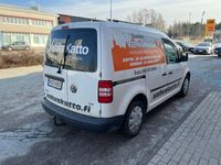 käytetty VW Caddy umpipakettiauto 1,6 TDI 75kW - Sis ALV 24%, Webasto, Vetokoukku, Vakionopeudensäädin, Ilmastointi!