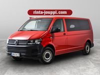 käytetty VW Transporter Kombi pitkä 2,0 TDI 110 kW - Henkilöautokortilla (B) ajettava tilaihme 9-hengelle. (rek. 1+8)