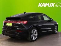 Käytetty Audi Q4 Sportback e-tron S-Line 219 kW (299 HP) 2021 Musta Katumaasturi