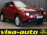 Käytetty Nissan Juke Acenta 190 HP (139 kW) 2011 Punainen Katumaasturi