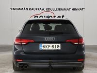 käytetty Audi A4 A4Avant 2.0TDI 140kW *ACC / WEBASTO / TUPLALASIT / SÄHKÖLUUKKU / BLIS / KOUKKU / SPORTTIPENKIT / NAVI!*