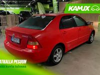 Käytetty Toyota Corolla 97 HP (71 kW) 2002 Punainen Sedan