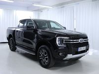 käytetty Ford Ranger Double Cab Limited 2,0 EcoBlue 205hv A10 **Juuri tullut / ALV / Nahat / Navi / 360 / Suomi-Auto**