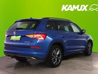Käytetty Skoda Kodiaq SportLine 150 HP (110 kW) 2019 Sininen Katumaasturi