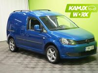 Käytetty VW Caddy 102 HP (75 kW) 2015 Sininen Tila-auto