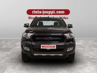 käytetty Ford Ranger Double Cab 3,2TDCi 200 hv A6 Wildtrak 4x4 - Webasto. Vetokoukku. Lavakate. Lisävalot. Mukautuva vakionopeudensäädin. Peruutuskamera. Navi. 2 x alut