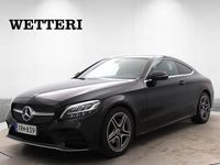 Käytetty Mercedes C200 AMG line 184 HP (135 kW) 2022 Musta Coupe - kaksiovinen