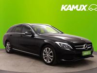 Käytetty Mercedes C220 Business 170 HP (125 kW) 2015 Musta Farmari