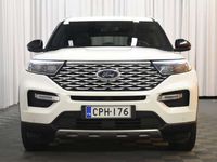 käytetty Ford Explorer 3,0 V6 Ecoboost 457hv PHEV A10 AWD Platinum 5-ovinen 1.om