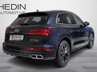 Käytetty Audi Q5 S-Line 252 HP (185 kW) 2020 Sininen Katumaasturi