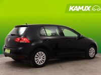 Käytetty VW Golf VII Comfortline 110 HP (80 kW) 2016 Musta Sedan