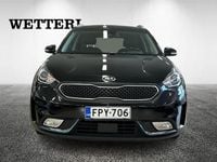Käytetty Kia Niro Premium 105 HP (77 kW) 2017 Musta Katumaasturi