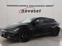 käytetty Kia EV6 GT-LINE AWD 77Kwh 325Hv KORKO 3.99% Super varusteilla! Ilmastoidut penkit / Adap.cruise / HDA 2 / 360´kamerat / HUD /