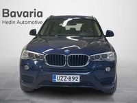 käytetty BMW X3 xDrive20d TwinPower Turbo A F25 // Adapt. Vakkari / Navi / Nahat / Koukku / Lämpöpaketti //