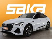 käytetty Audi e-tron Sportback S line 50 quattro Tulossa / HUD / Ilma-alusta / Matrix / 360° kamera / Bang&Olufsen / Nig