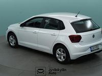 Käytetty VW Polo Trendline 75 HP (55 kW) 2018 Valkoinen Viistoperä