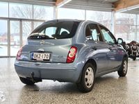 käytetty Nissan Micra 1,2 59 Visia 5-ov. - 3kk lyhennysvapaa - SUOMI-AUTO, VETOKOUKKU - Ilmainen kotiintoimitus!