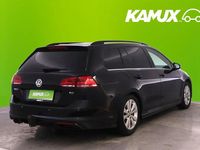 Käytetty VW Golf VII R-line 140 HP (102 kW) 2015 Musta Farmari