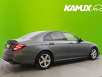 Käytetty Mercedes E220 AMG line 194 HP (142 kW) 2016 Hopea / harmaa Sedan