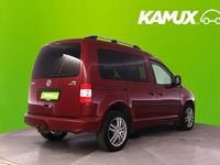 Käytetty VW Caddy Life 105 HP (77 kW) 2009 Punainen Tila-auto