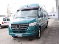 käytetty Mercedes Sprinter 316CDI-3,5/43K pitkä A3 A / Vetokoukku / Pa-lämmitin / ALV